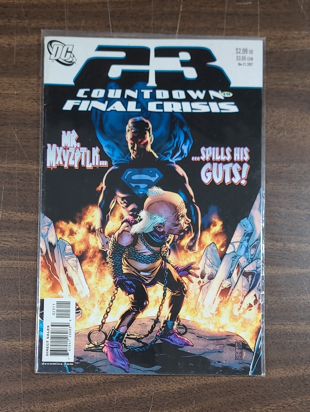 DC Countdown to Final Crisis #23 — Comic Book November 21, 2007 Bagged